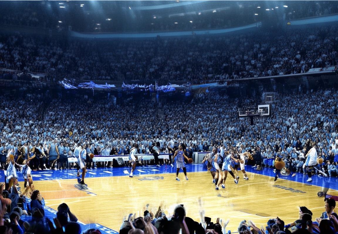 北卡杜克篮球巅峰对决：激情瞬间与经典回顾(图1)